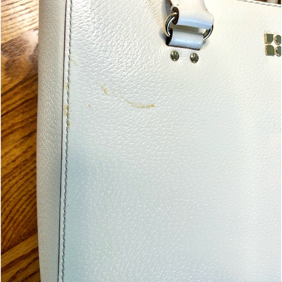 Kate Spade New York Tote Off White Leather - Picture 9 of 12